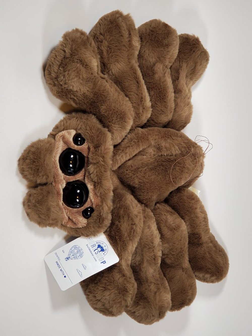Build A Bear UNSTUFFED Jumping Spider Halloween Plush Full Size NEW